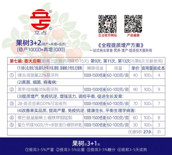 果树第七遍药